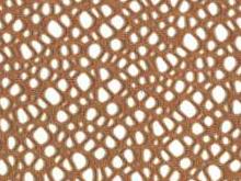 Stretch Metallic Web Fishnet (3mm/6mm) - Flesh/Metallic Silver