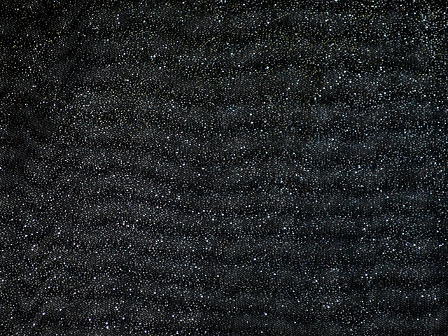 Twilight Glitter Stretch Net - Black/Silver