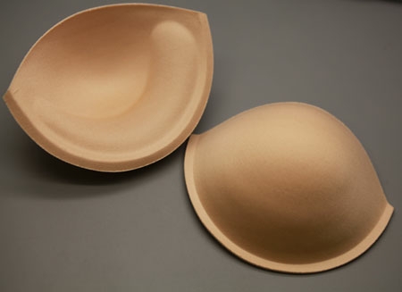 Bra Cups With Uplift Large - Flesh