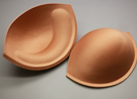 Bra Cups With Uplift Large - American Tan