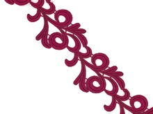 Victoria Guipure lace Ribbon - New Wine