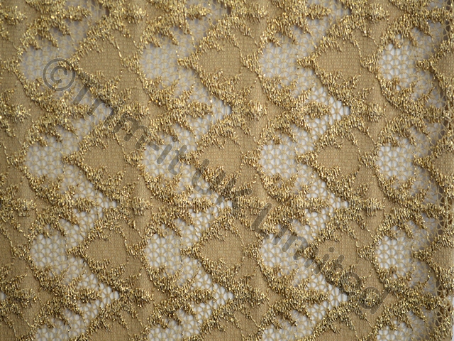 Vienna Metallic 2 way give Lace - Gold