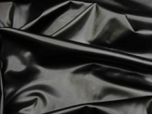 NEW-Wet Look Lycra - Black