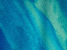 Water Fall Lycra - Turquoise/Blue Lagoon