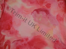 Water Marble Lycra - Sugar Pink/Neon Candy/Flamingo Pink